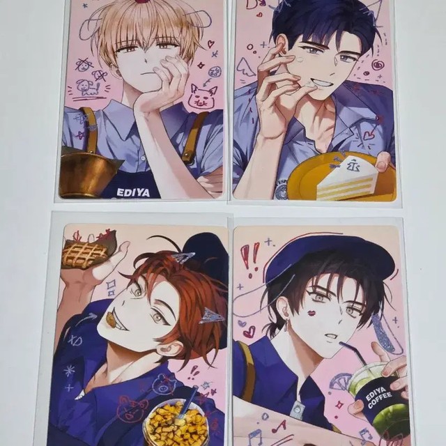 Ediya Coffee Debut Collab Photo Card Limited Edition New