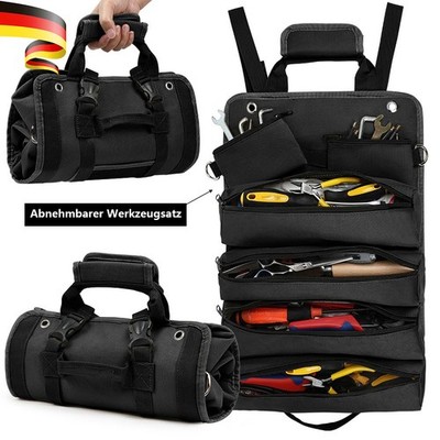 Roll-Up Werkzeug Tasche, Mehrzweck Organizer für Elektriker & Werkzeuge DE