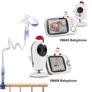 Babyphone mit Kamera 3,2 Zoll 720p HD Video Babyphon VOX-Modus Nachtsicht