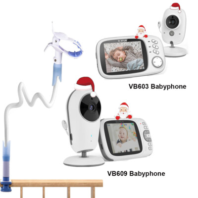Babyphone mit Kamera 3,2'' Video Baby Monitor 720P HD Display 1000mAh VOX