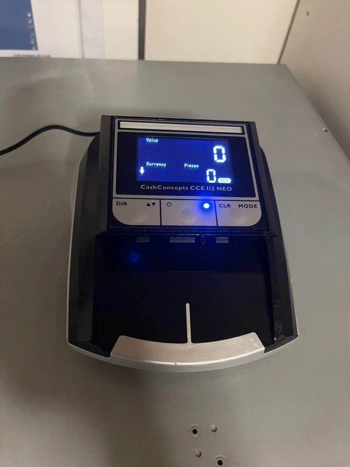 CashConcepts CCE-112-NEO Geldscheinprüfer Detector EUR + GBP + CHF + PLN NO PSU - Bild 2 von 4