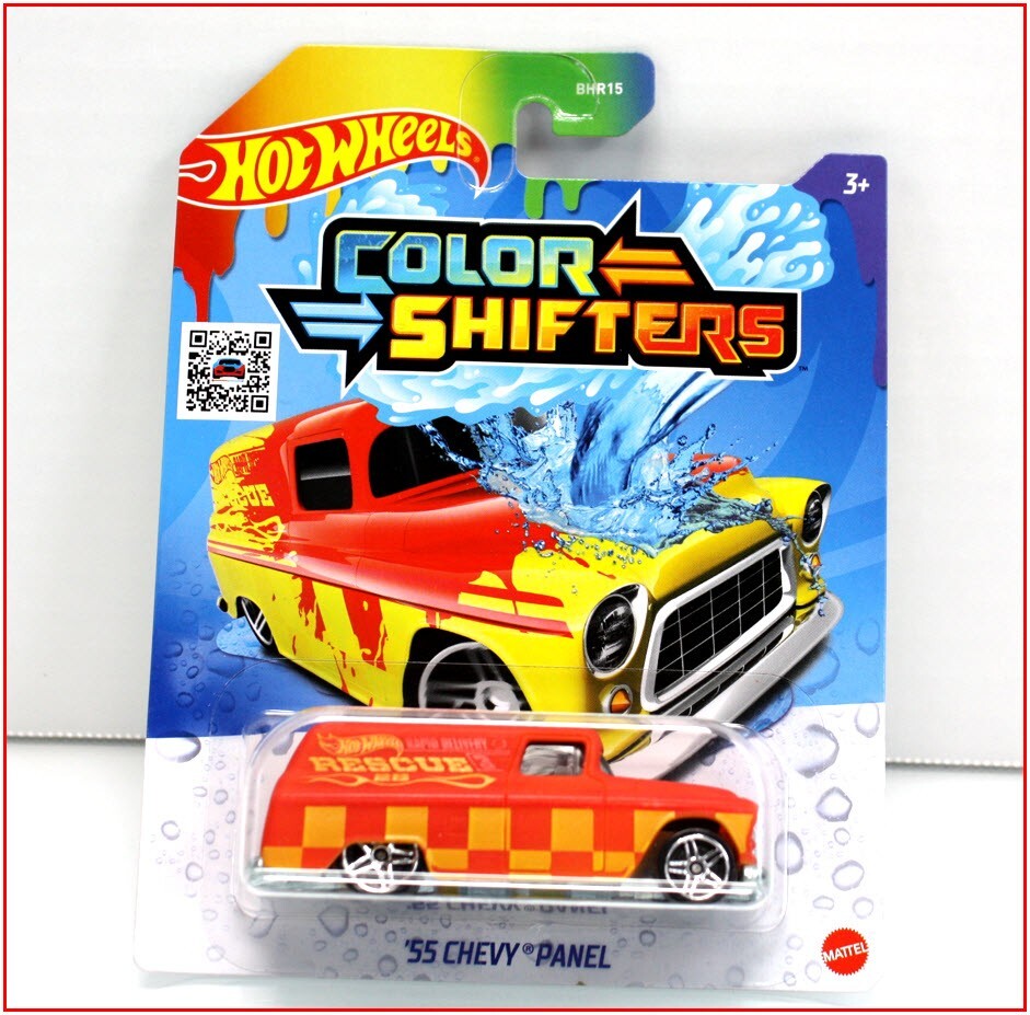 Hot Wheels COLOR SHIFTERS 2021 - 1955 CHEVY PANEL Van Color Change