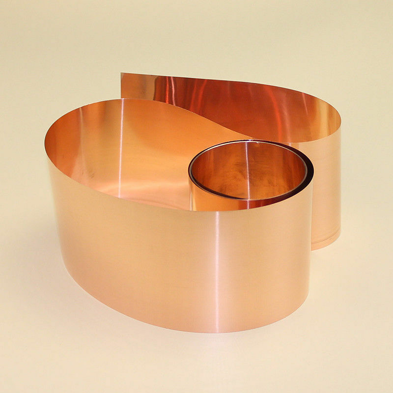 ️ 1Pc 99.9 Pure Copper Cu Metal Sheet Foil Plate Strip Thickness 0.05mm