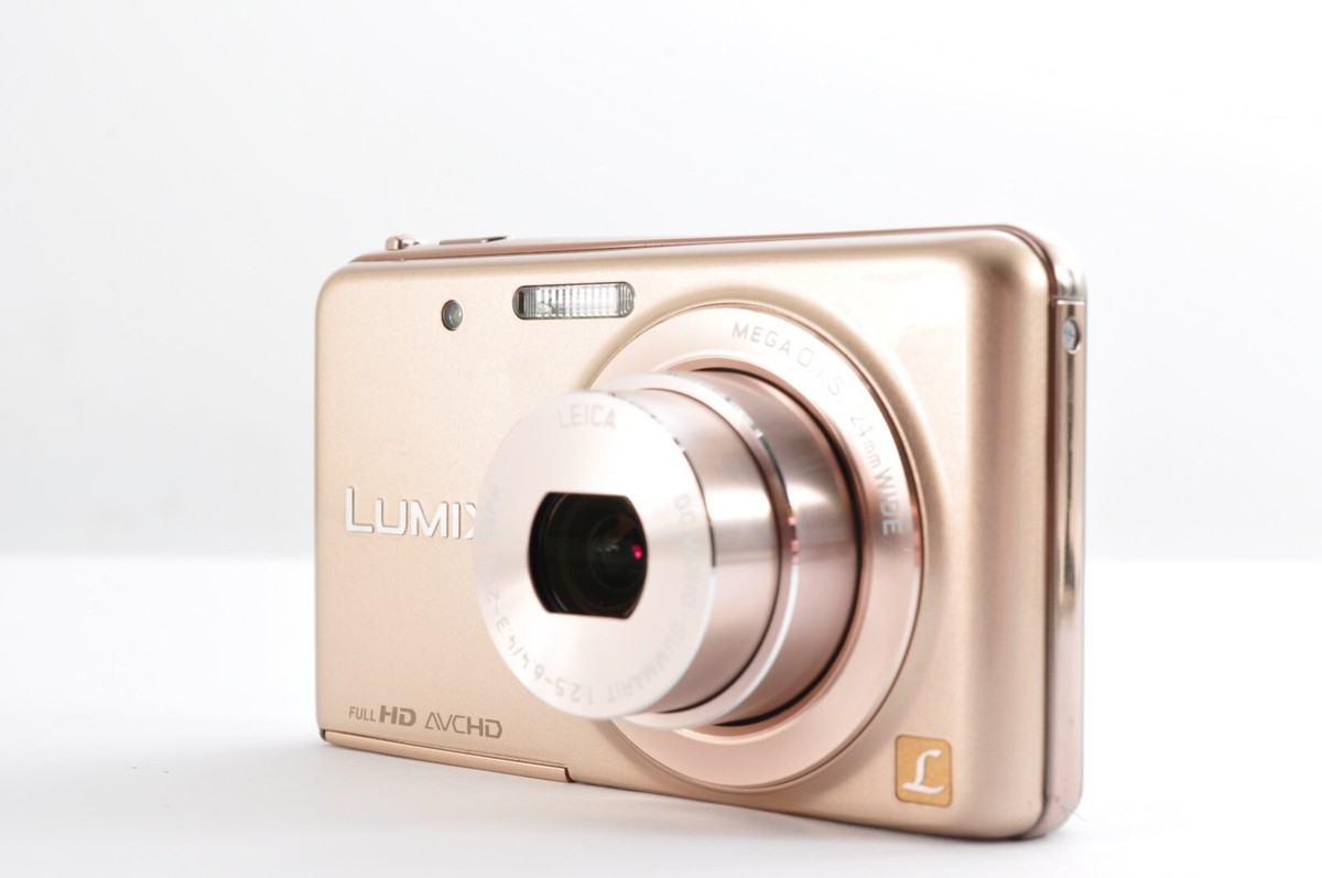 Panasonic LUMIX DMC-FX80 ゴールド Panasonic Lumix DMC-FX80 Gold 12.1MP Digital Camera [Near