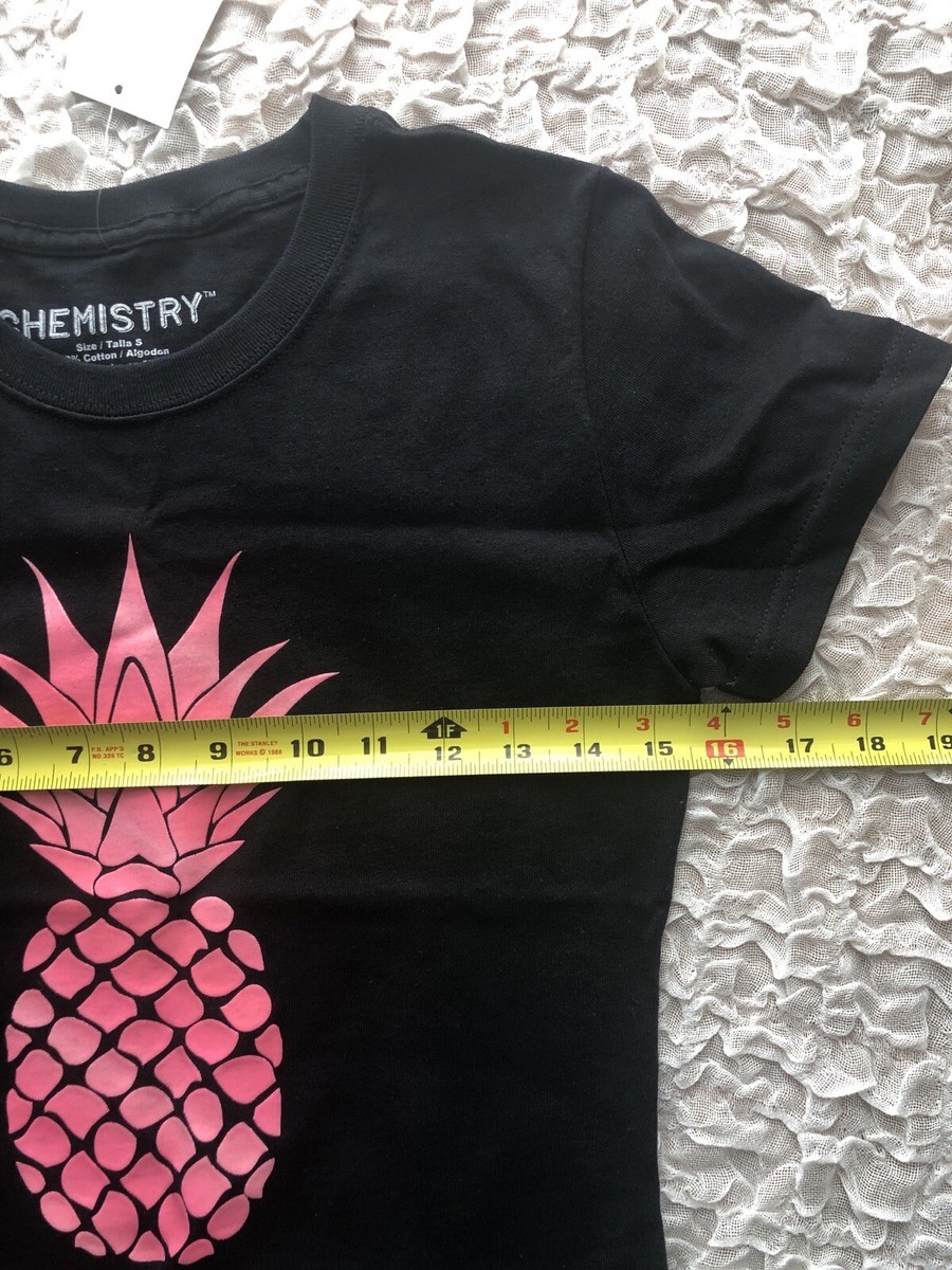 ●PINK PINEAPPLE● PETITE DOT TSHIRTWHITE m1037_1469936 Pineapple T-shirt – petitpilou