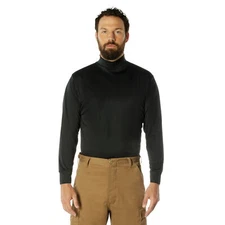 3150-S Rothco Moisture Wicking Mock Turtleneck - Black - Size Small