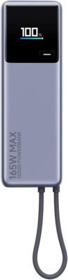 Xiaomi 165W Power Bank 10000mAh   Integriertes USB-C-Kabel Neu+OVP