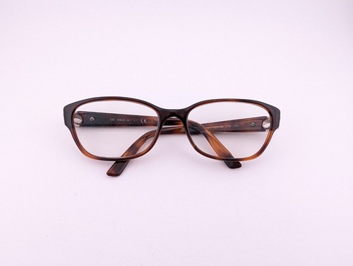 Valentino Eyeglasses, Frames Only, V2621 214 Brown, 52-16-125, Plastic, Italy