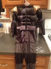 Black Ninja Shadow Ninjas Night Fury Halloween Costume Boys Small New  Stars