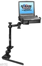 RAM Custom No-Drill Laptop Mount for Dodge/Ram2012-2018 Trucks, Some 2019-2024