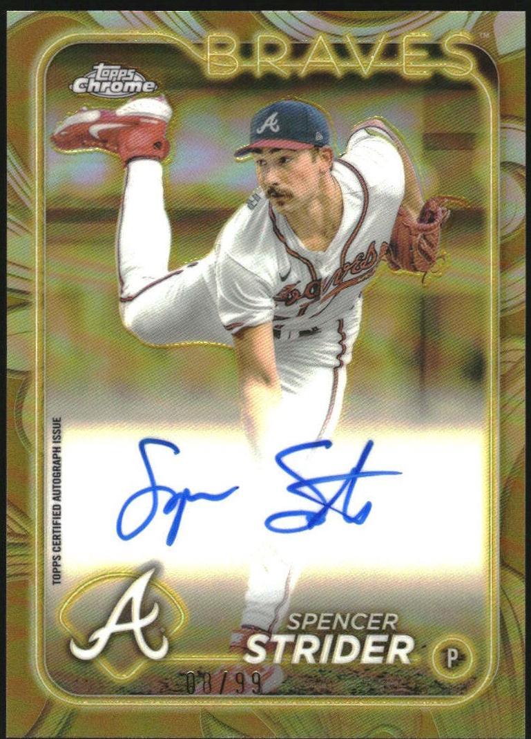 2024 Topps Gilded Collection - Spencer Strider #CGA-SS for sale | eBay