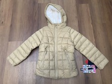 REEBOK NEW Small 7/8 Hooded PUFFER LIGHTWEIGHT COAT Msrp 115 Boulder Beige