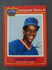 Doc Gooden New York Mets 1991 Jumbo Sunflower Seed #10 Baseball Card 