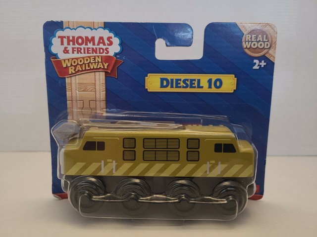 thomas and friends wooden railway diesel 10