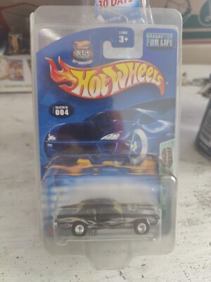 Hot Wheels 2003 Treasure Hunt #4  '68 Cougar Black Real Riders