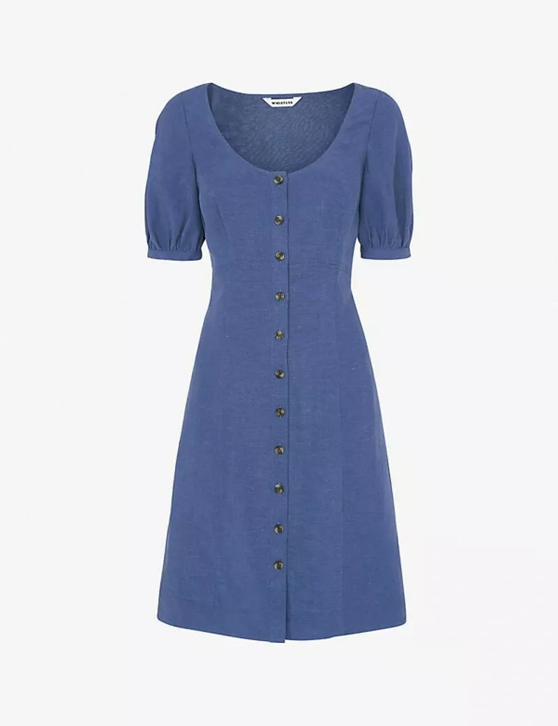 Whistles top linen dress