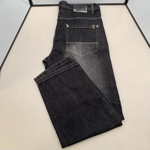 Southpole Jeans Adult Size 42 Black RN 