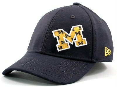 SALE! New Licensed Michigan Wolverines New Era 39Thirty Flexfit Hat B168