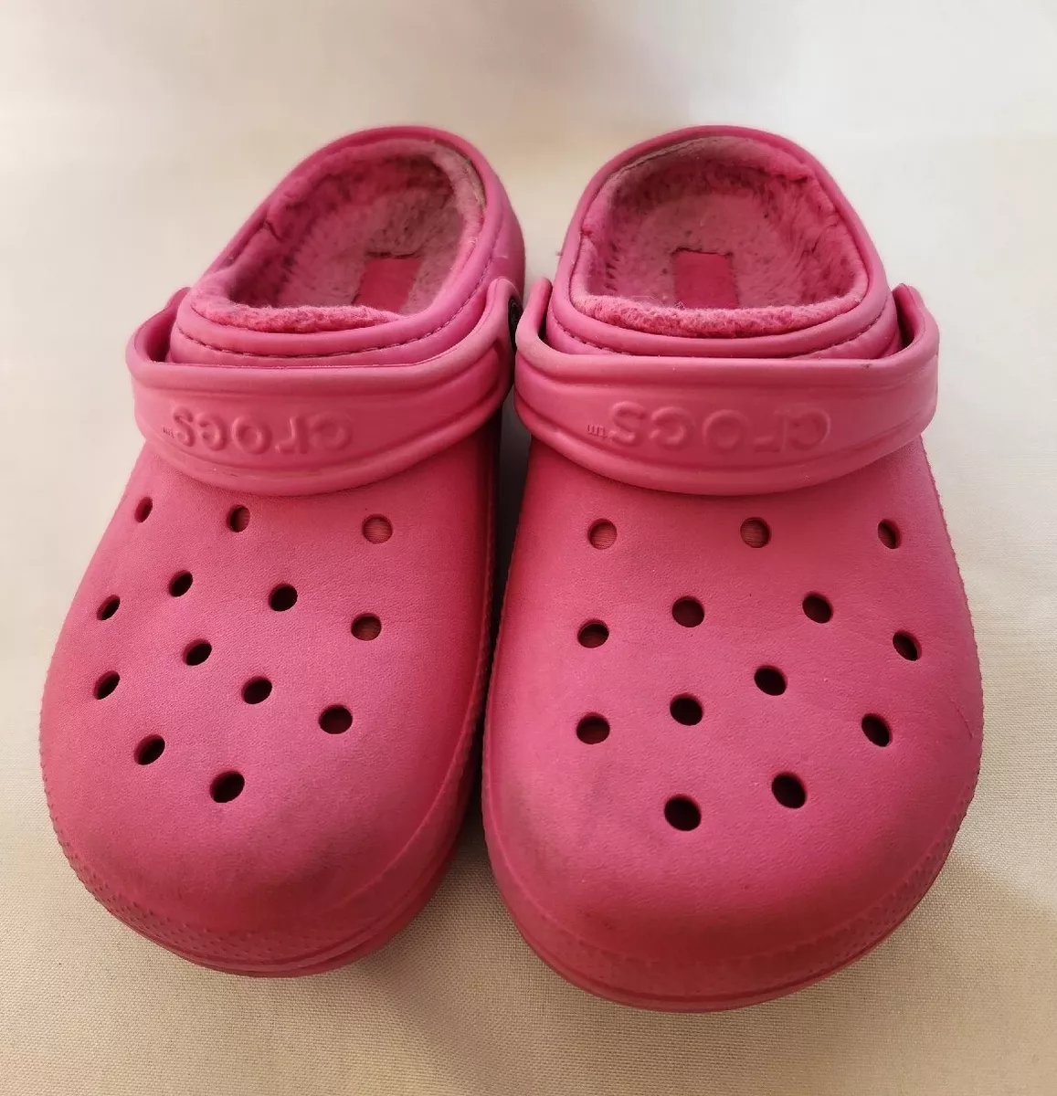 Fleece store lined cloggies