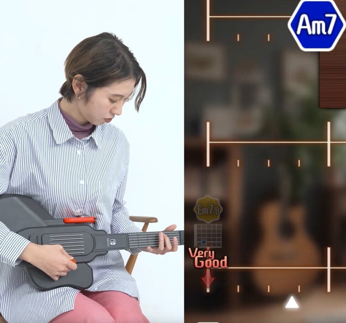 Nintendo Switch HORI GUITAR LIFE LESSON1 Practice Dedicated Nintendo Switch HORI GUITAR LIFE LESSON1 Practice Dedicated