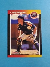 Craig Biggio 1989 Donruss Baseball Card # 561 I3098