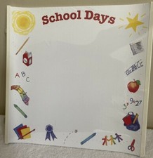 NIP Creative Memories School Days Pages 12 x 12 RCM-12SD 15 sheet New Old Style