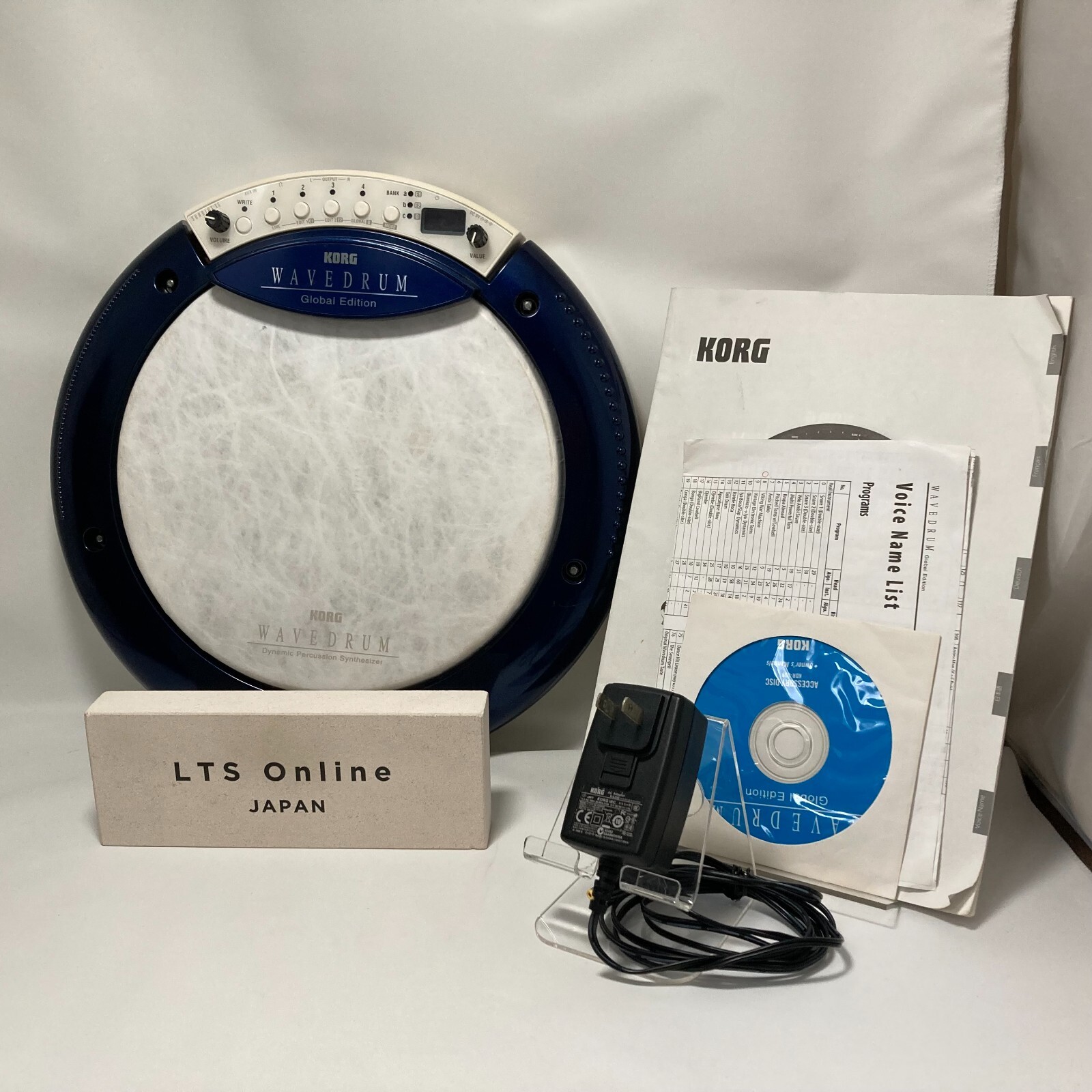 KORG WAVEDRUM Edición Global WD-X-GLB Percusión Electrónica Con Bolsa En Stock