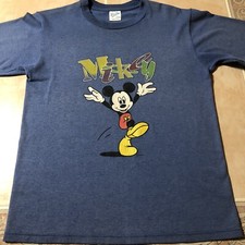 BOYS YOUTH L 14-16 VINTAGE  MICKEY MOUSE  SHORT SLEEVE TEE/COLLECTIBLE/  RARE  