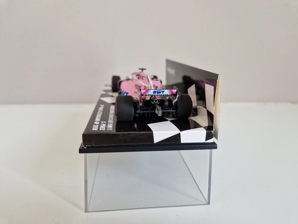 Minichamps 1/43 Force India Mercedes VJM11 S. Perez - 3° Gp Azerbaijan 2018 - Immagine 4 di 4