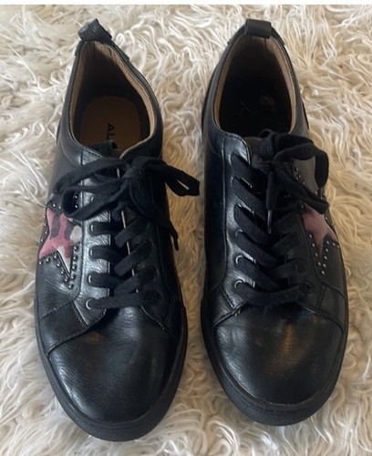 ALDO Megantic Velvet Oxford Leather Black Men Shoes with stars Size 9 Aldo | Shoes | Aldo Megantic Velvet Oxford Leather Black Men  main image 4