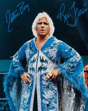 Ric Flair Autographed 8x10 Photo Signed Reprint Nature Boy Wrestling WCW WWE