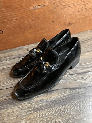 Bullock & Jones Co. Alan McAfee Mens Oxford Black Size 9.5 C N34