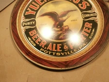 Yuengling's Beer, Ale, Porter beer tray, Eagle Pottsville, PA 16 3/4" 160th ann.