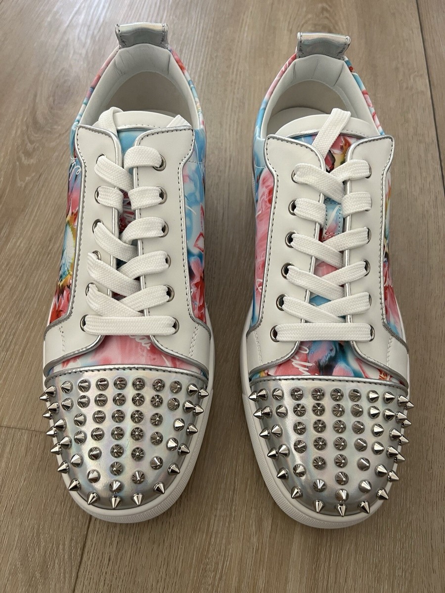 Christian Louboutin New Spike Sneakers Shoes Trainers 44 - 11