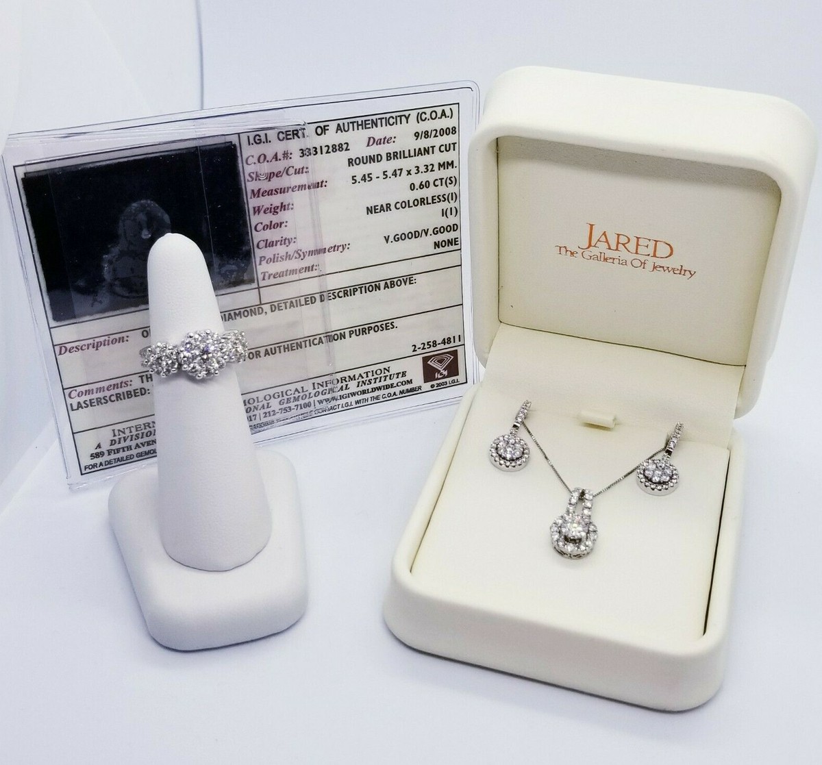 Earrings Set Jared Jewelers Diamond Earrings JARED $10,000