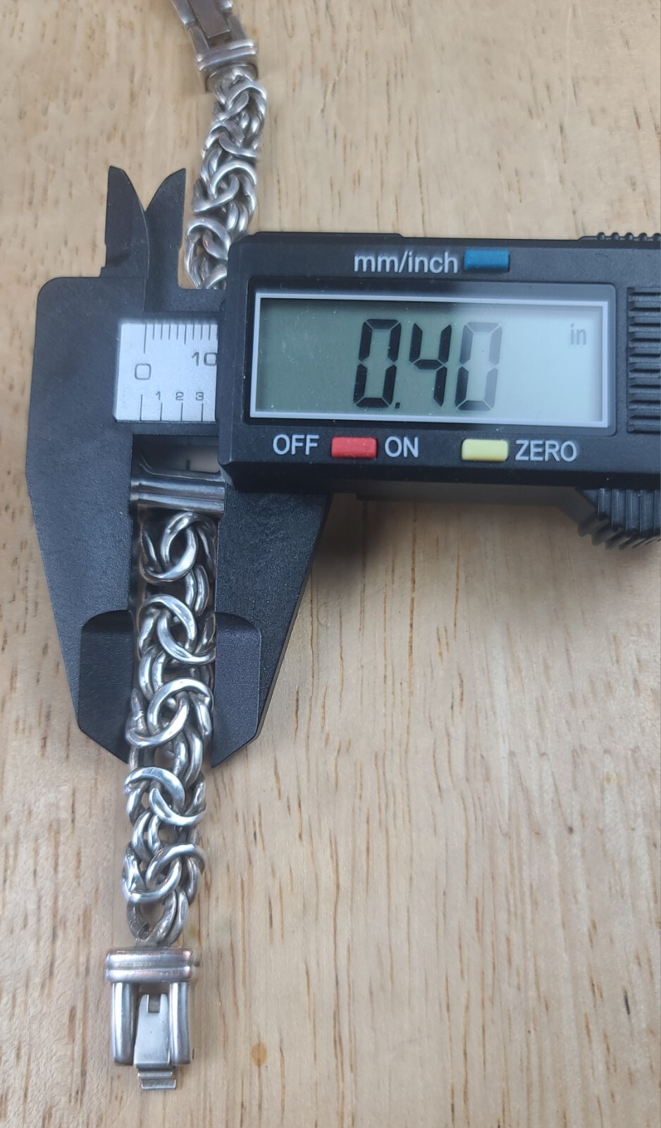 VTG Ecclissi Sterling 925 Solid Silver  Byzantine… - image 3