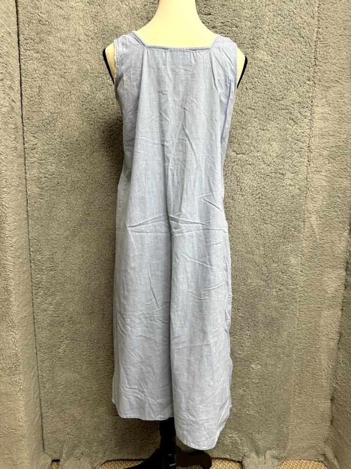 Vestido de Noche Cabernet Para Mujer PS Azul Blanco Borde Volantes Hada Etéreo Cabricho Foto 2 de 4