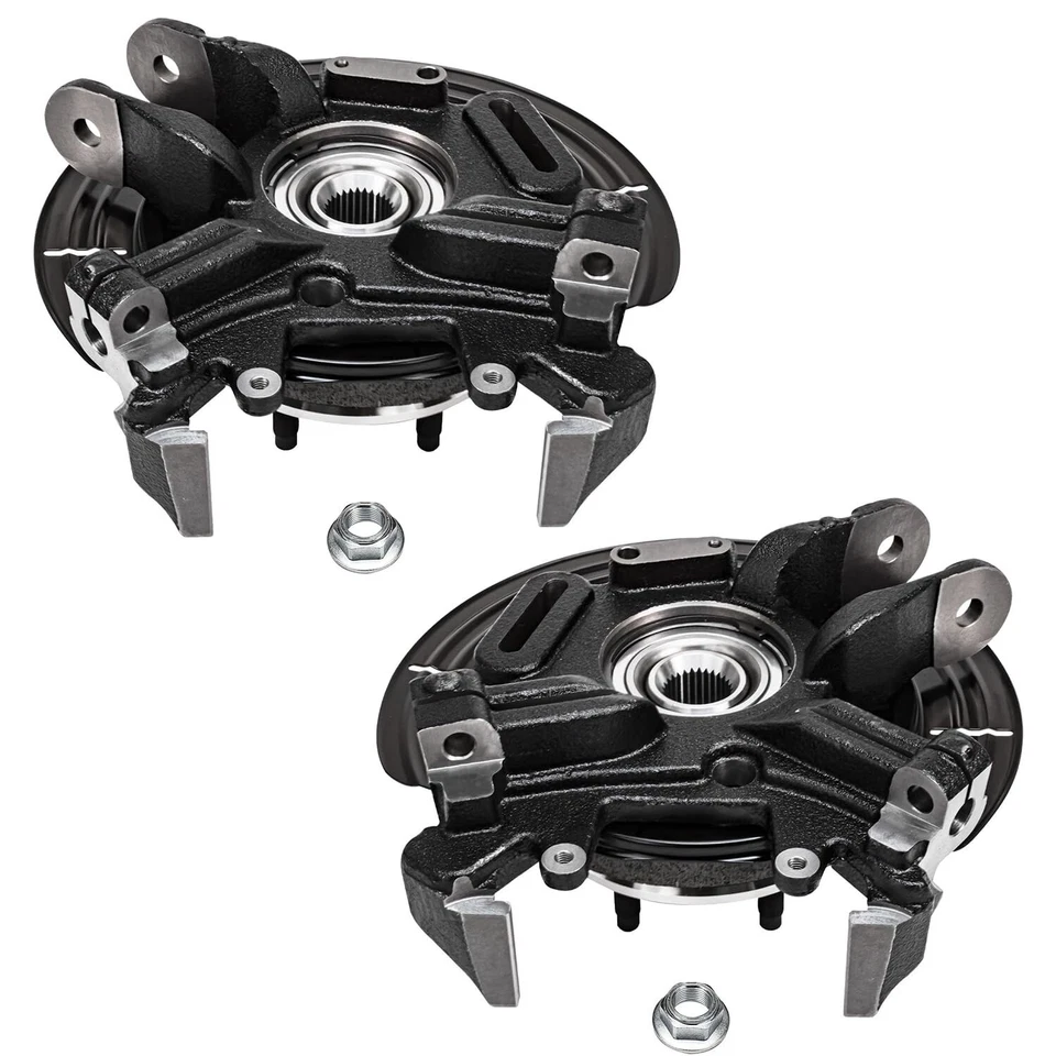 Cojinetes de buje delantero con nudillos de dirección trasera para Ford Explorer Mercury Mountaineer Foto 3 de 4