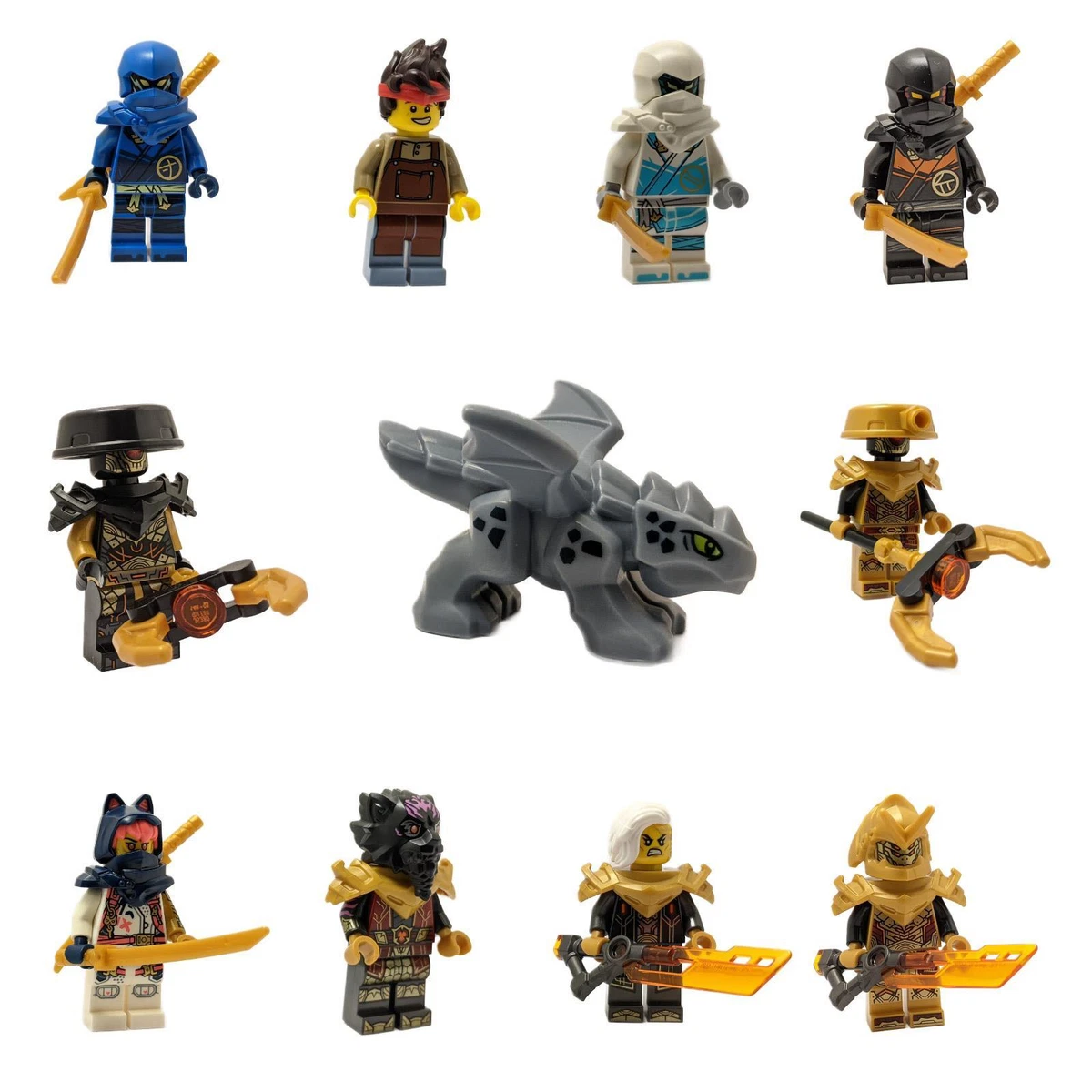 Dragons Rising LEGO Minifigures Ninjago 71792 71796 71797 71799 Pick your  Figure