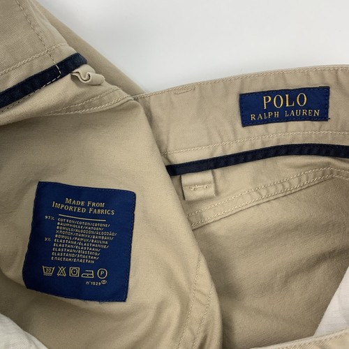 Polo Ralph Lauren Chino Pant Casual Khaki Mens Size 38 *Flaw - Picture 6 of 12