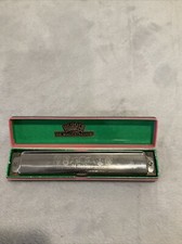 RHEINGOLD M. HOHNER HARMONICA CURVED KEY C MODEL 2474/48M GERMANY