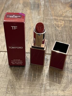 Tom Ford Lip Color Lipstick #16 Scarlet Rouge NEW WITH BOX