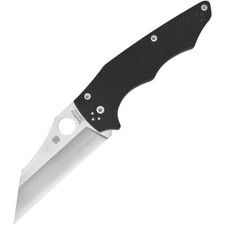 Spyderco C253GP Yojumbo S30v Satin Plain Blade Coarse Black G10 Handles