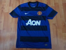 CLASSIC MANCHESTER UNITED 2011-2012 MENS M MEDIUM AWAY FOOTBALL SHIRT NIKE