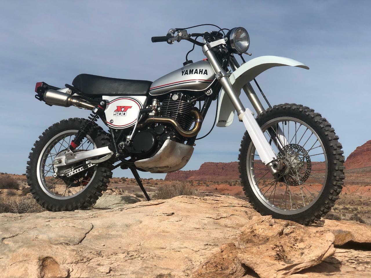 1978 Yamaha XT  1978 Yamaha XT500