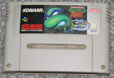 TMNT: Tournament Fighters (Super Nintendo, 1993) PAL SNES