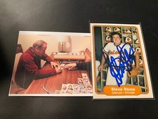 Steve Stone Baltimore Orioles 1982 Fleer Card Signed Proof 1