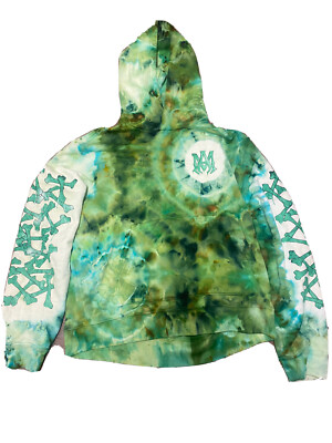 Amiri Tie die Bones Hoodie
