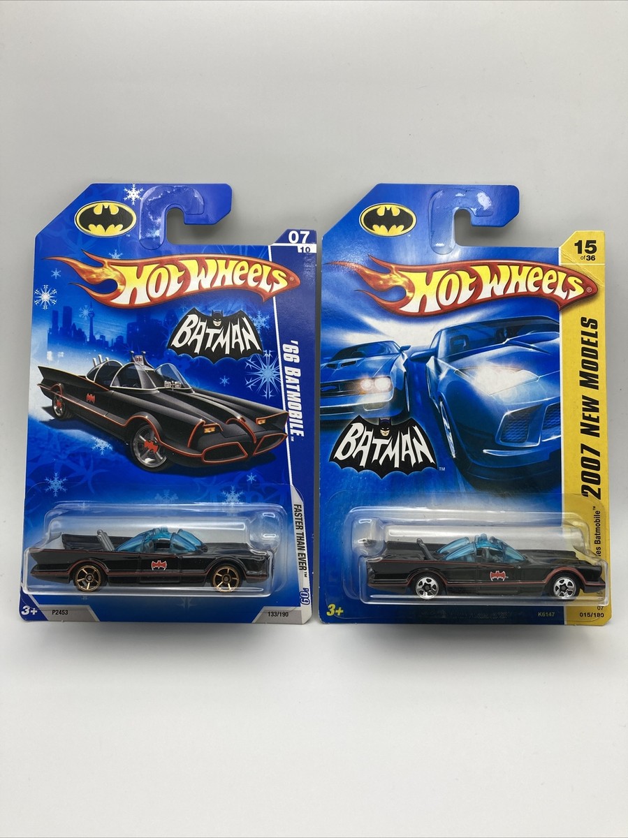 2007 New Models Hot Wheels #15 - 1966 TV Series Batmobile 1:64 Scale ...