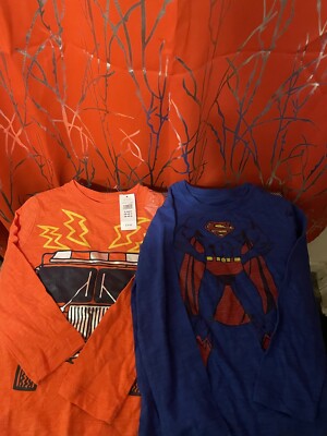 2 Baby Gap Toddler Boys Long Sleeve Shirts Size 4 Years 